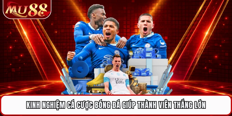  Kinh nghiệm cá cược bóng đá giúp thành viên thắng lớn